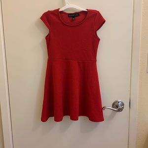 Girls red dress
